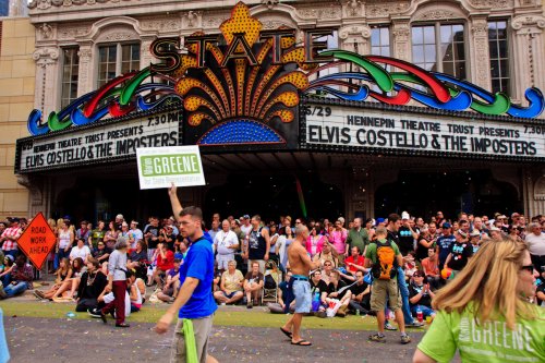 The State Theater at Twin Cities Pride.
